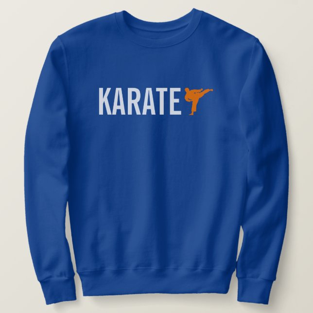 Sweatshirt Karate Warrior (Design devant)