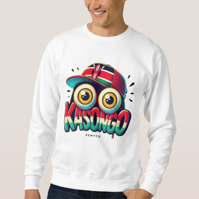 Sweatshirt Kasongo Vibes par Kenyyo (Devant)
