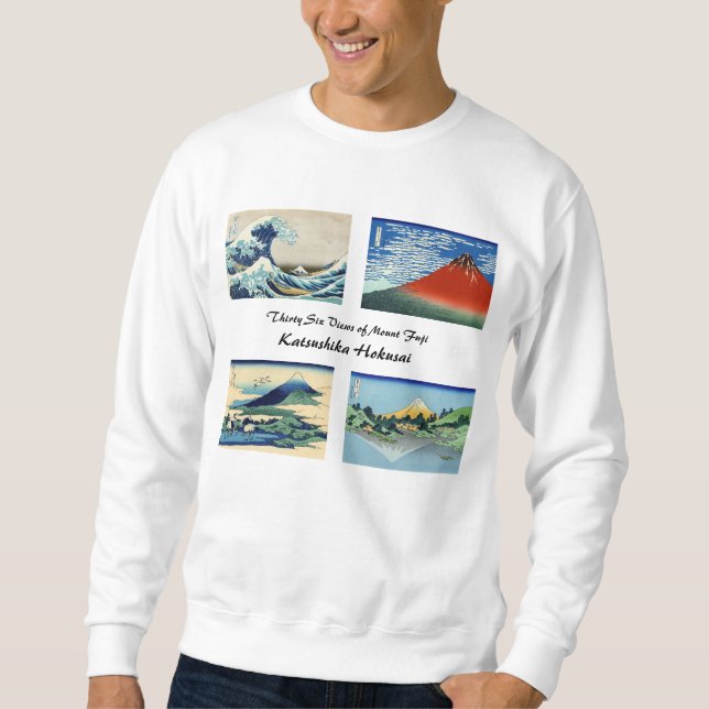 Sweatshirt Katsushika Hokusai - 36 Vues sur le Mont Fuji (Devant)