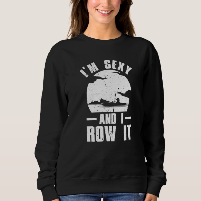 Sweatshirt Kayak For Men Women Kayaking Rowing Kayak   2 (Devant)