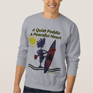Sweatshirt Kayak les vagues tranquilles d'une palette