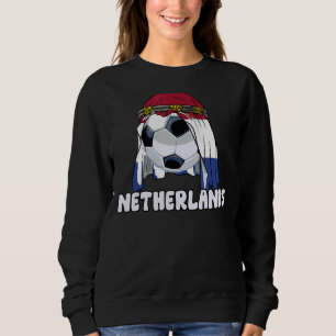 Sweatshirt Keffiyeh Ball Pays-Bas fans de football Football