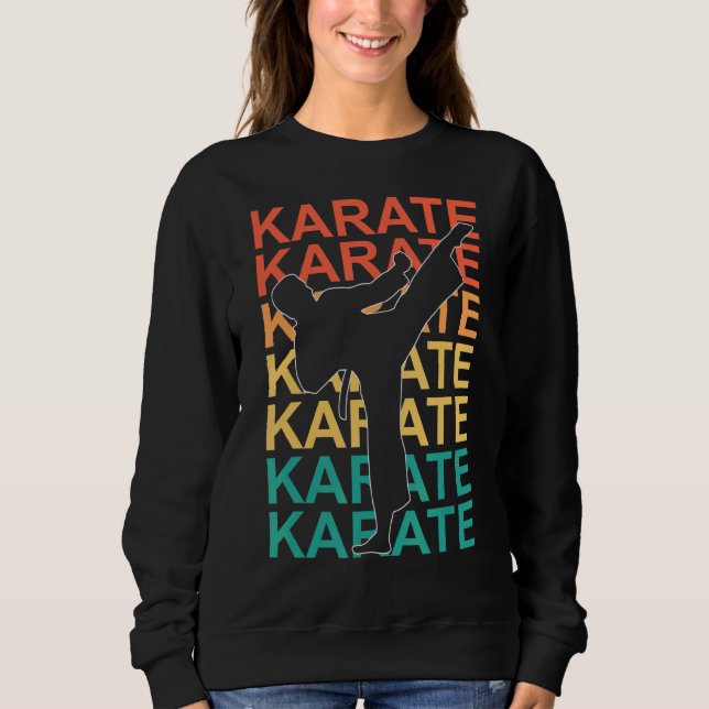 Sweatshirt Kick Karate (Devant)