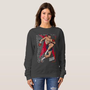 Sweatshirt Kickboxing Femmes