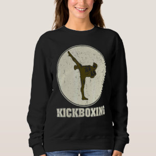 Sweatshirt Kickboxing Karate Taekwondo Martial Training Athle
