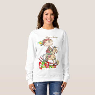 Sweatshirt Kinder sind Segnungen Weihnachten