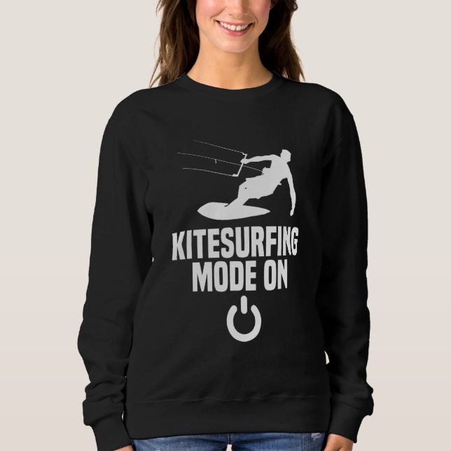 Sweatshirt Kitesurf Mode Kite Learning (Devant)