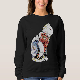 Sweatshirt Kitsune Tattoo - poony foxy classique