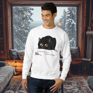 Sweatshirt Kitty Butt Wiggle