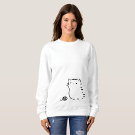 Sweatshirt Kitty et fil