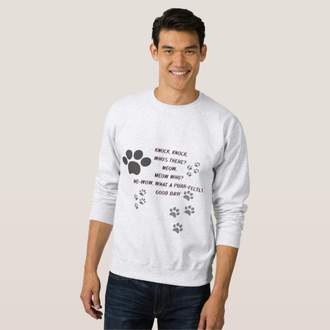 Sweatshirt Knock knock (Devant entier)