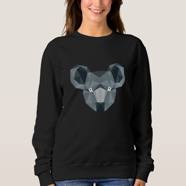 Sweatshirt Koala Artsy Bear Australian Koala Bears Nature (Devant)