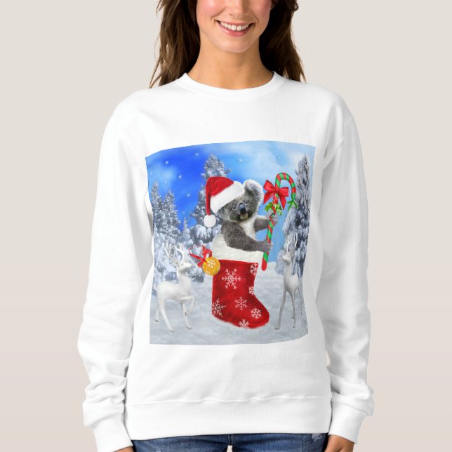 SWEATSHIRT KOALA BÉBÉ NOËL (Devant)