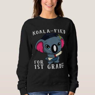 Sweatshirt Koala-Fied Pour La Première Classe Mignonne Drôle 