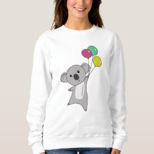 Sweatshirt Koala Mouches Avec Ballons Sweet Animaux Enfants