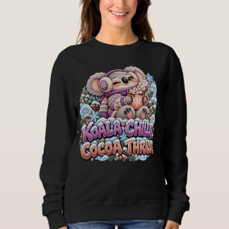 Sweatshirt Koala se détend, le cacao fait des merveilles Koal