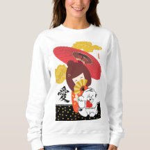 KOKESHI AMOUR Chow chien furoshiki Saint-Valentin