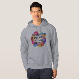Sweatshirt 'Konzentriere dich auf Fortschritt, nic