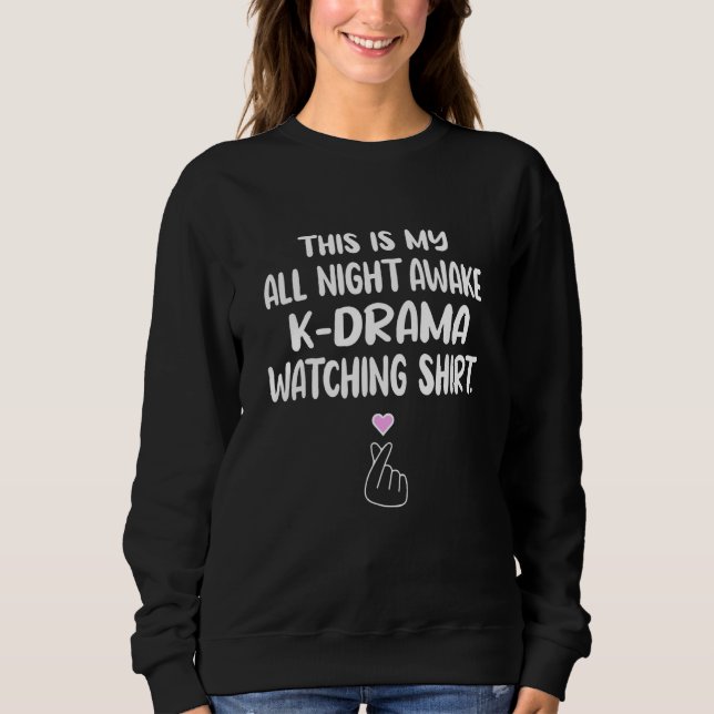 Sweatshirt Korean Drama Kdrama Finger Heart 24 (Devant)