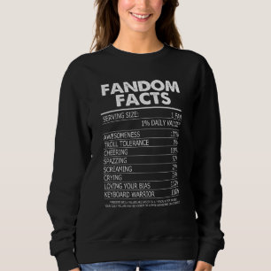 Sweatshirt Kpop Fandom Kdrama Nutrition Fandom