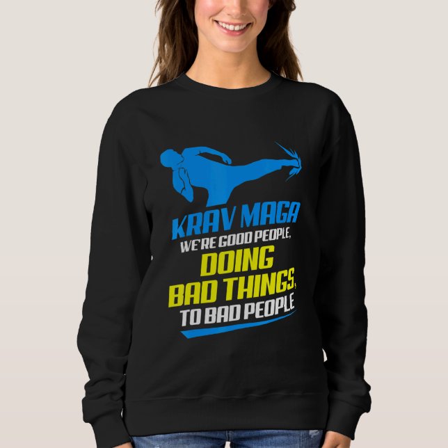 Sweatshirt Krav Maga (Devant)