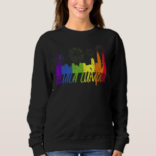 Sweatshirt Kuala Lumpur Pride Skyline Pride Parade Kuala Lum