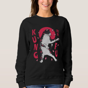 Sweatshirt Kung Fu Cat