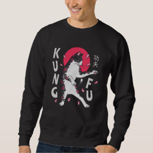 Sweatshirt Kung Fu Cat