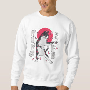 Sweatshirt Kung Fu Cat