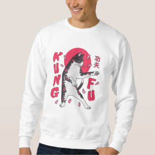 Sweatshirt Kung Fu Cat