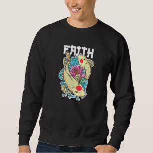 Sweatshirt La Foi Aime Koi Fish Yin Et Yang