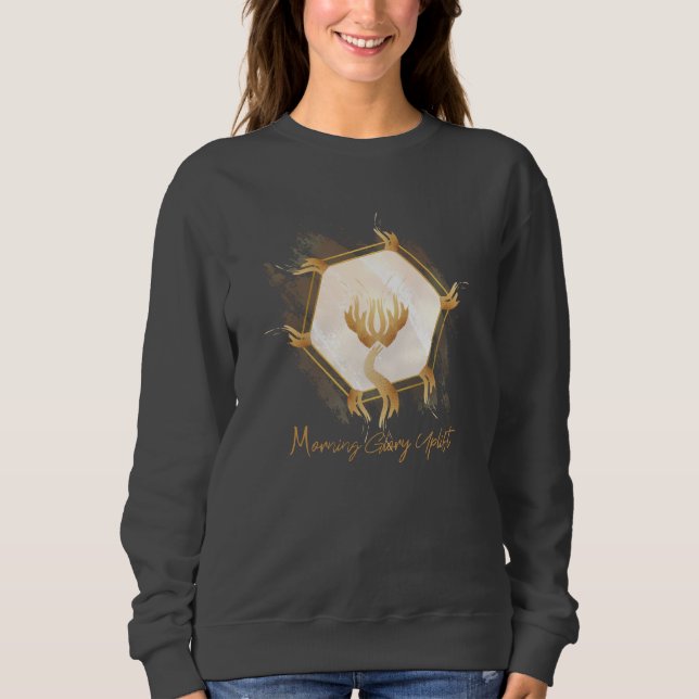 Sweatshirt La gloire du matin ravive le chandail féminin (Devant)