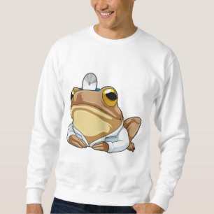 Sweatshirt La grenouille comme docteur avec le manteau du doc