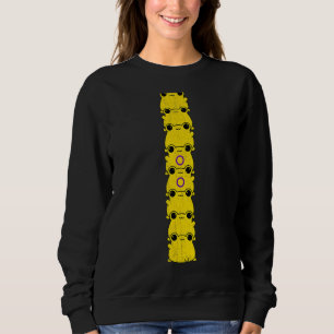 Sweatshirt La Grenouille Drapeau Intersexe Fier Lgbt