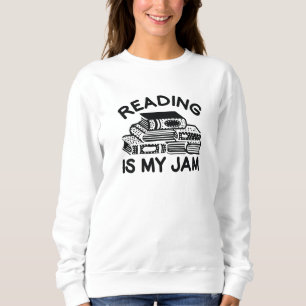 Sweatshirt La lecture est ma passion