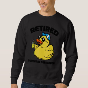 Sweatshirt La légende a retiré le développeur de logiciels