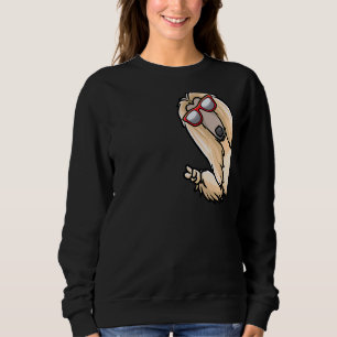 Sweatshirt La Main Afghane Du Côté Des Lunettes De Soleil