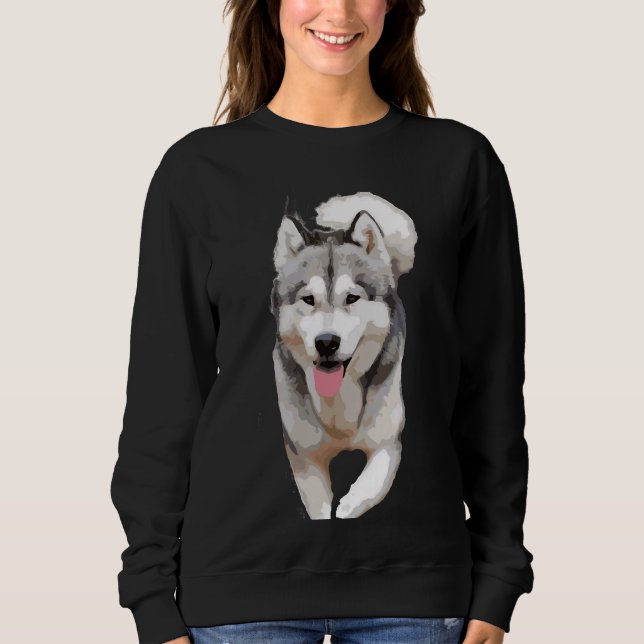 Sweatshirt La marche Husky (Devant)