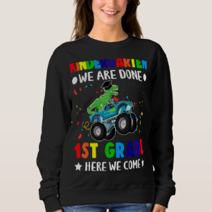 Sweatshirt La maternelle Fait 1ère Année Nous Venons Dinosaur