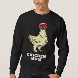 Sweatshirt La mère de Silkie Chicken Chicken Funny Chicken F