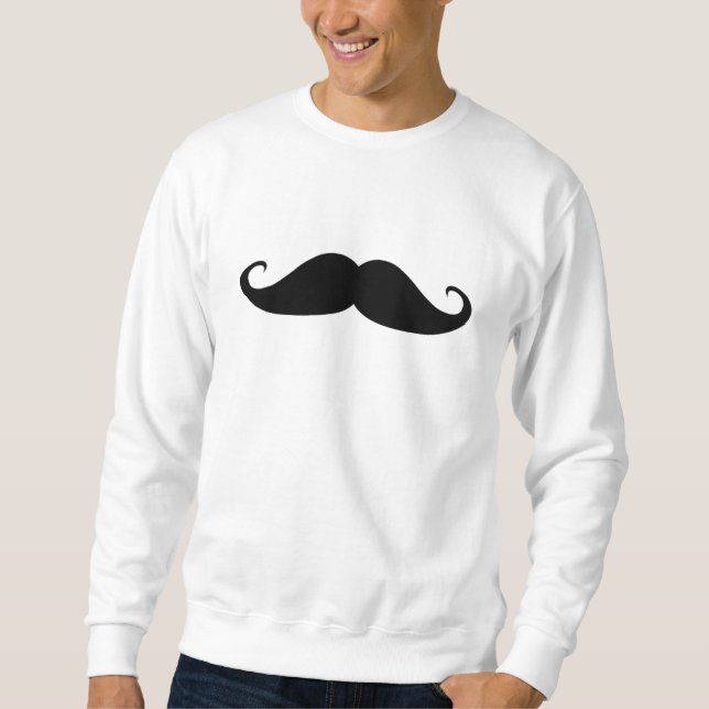 Sweatshirt La moustache (Devant)