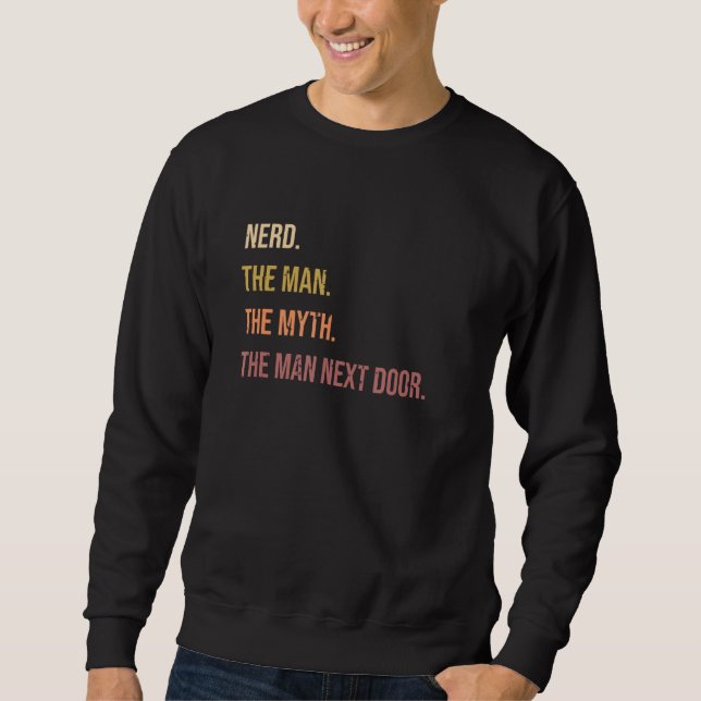 Sweatshirt La nerd à côté (Devant)