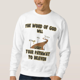 Sweatshirt La Parole De Dieu Fera Lumière Hommes