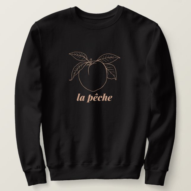 Sweatshirt la pêche (Design devant)