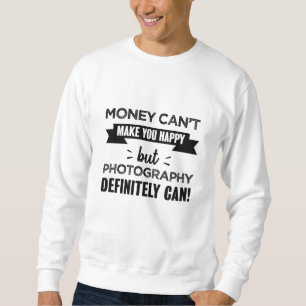 Sweatshirt La photographie vous rend heureux cadeau amusant