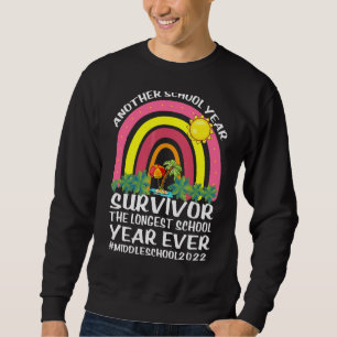 Sweatshirt La Plus Longue Année Scolaire Jamais Une Autre Ann