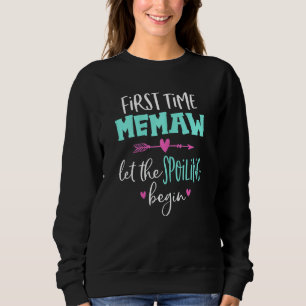 Sweatshirt La première fois des femmes Maw laisser le Spoilin