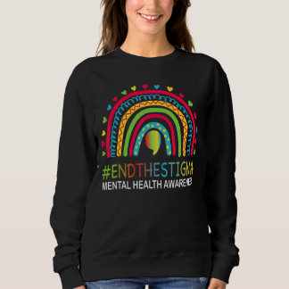 Sweatshirt La Santé Mentale, Les Problèmes Mettent Fin À La S