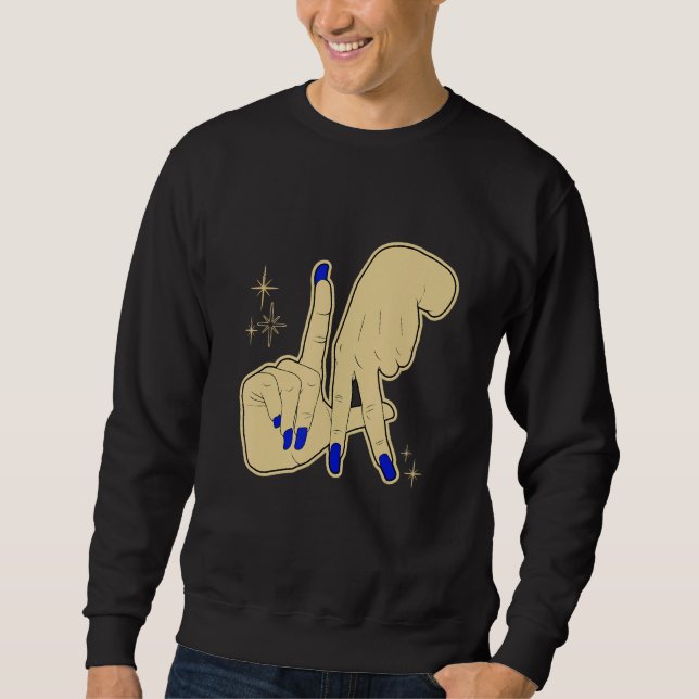 Sweatshirt LA, Sarape, Los Angeles, LA Sarape East LA Basebal (Devant)
