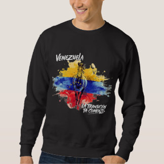 Sweatshirt “La Transición ya comenzó” – Orgullo Venezolano
